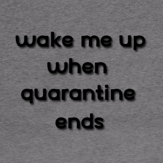 wake me up when quarantine ends by Belbegra